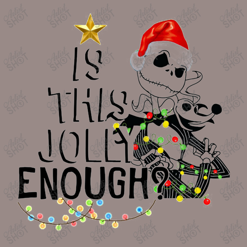 Jack Is This Jolly Enough Merry Christmas Vintage T-shirt | Artistshot