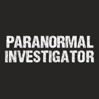 Paranormal Investigator Long Sleeve T Shirt Ladies Fitted T-shirt | Artistshot