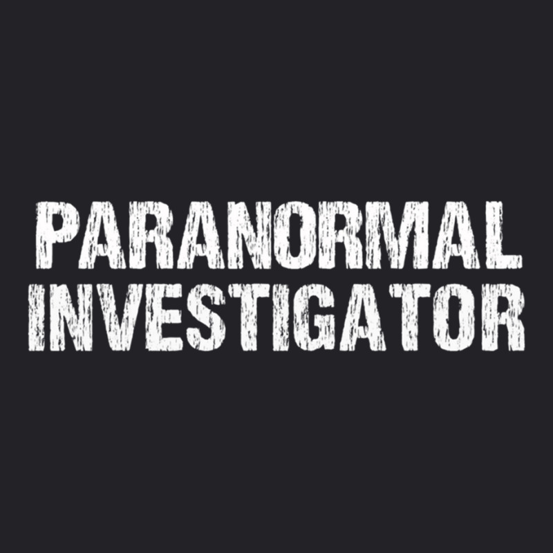 Paranormal Investigator Long Sleeve T Shirt Youth Tee by cm-arts | Artistshot