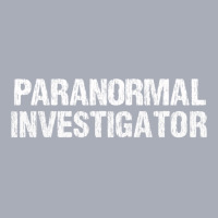 Paranormal Investigator Long Sleeve T Shirt Tank Dress | Artistshot