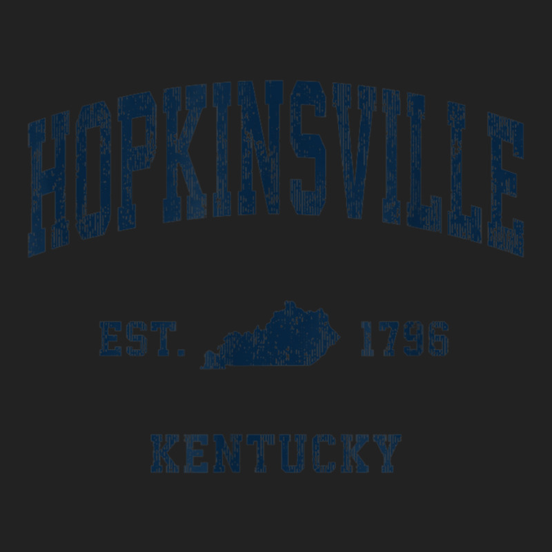 Hopkinsville Kentucky Ky Vintage Athletic Navy Sports Design T Shirt Backpack | Artistshot