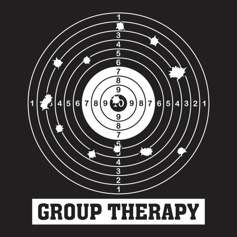 Group Therapy Shooting Range Funny Rifle Hunting T Shirt Birthday Gift T-shirt | Artistshot