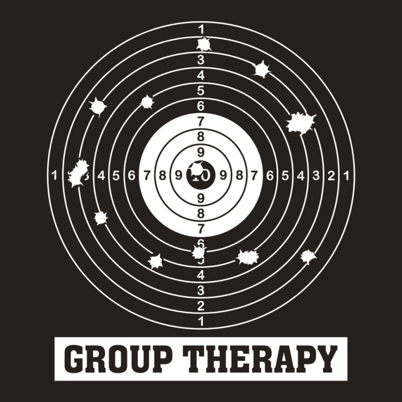 Group Therapy Shooting Range Funny Rifle Hunting T Shirt Birthday Gift Tank Top | Artistshot