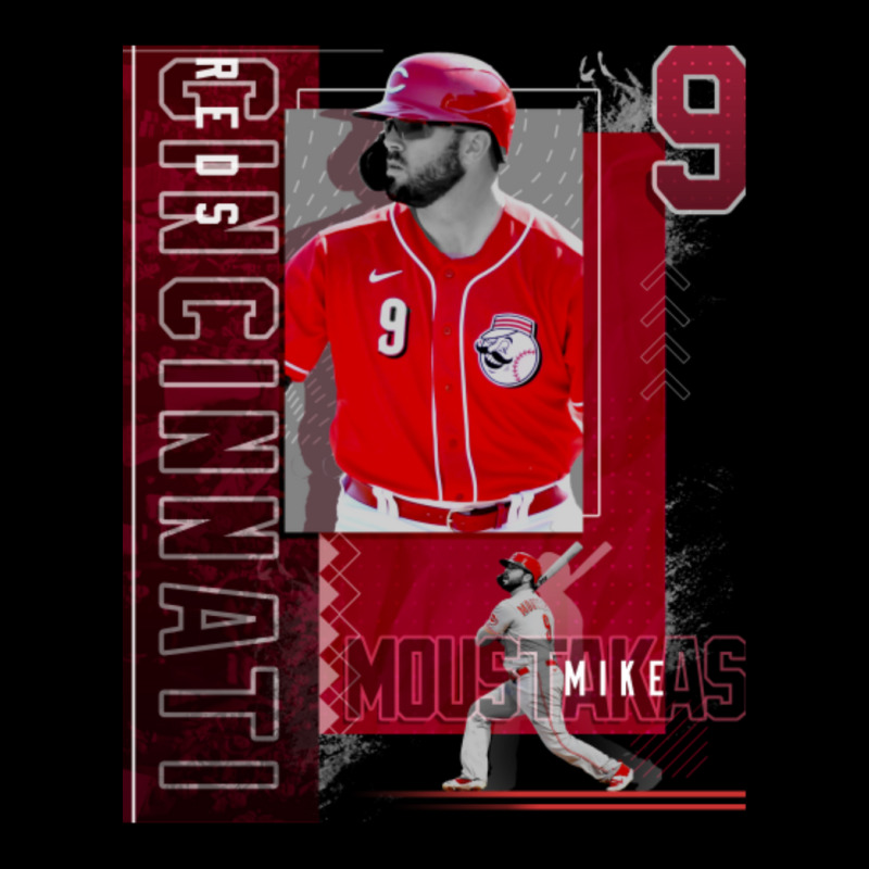 Mike Moustakas  Baseball Paper Poster Reds 2 Toddler Sweatshirt | Artistshot