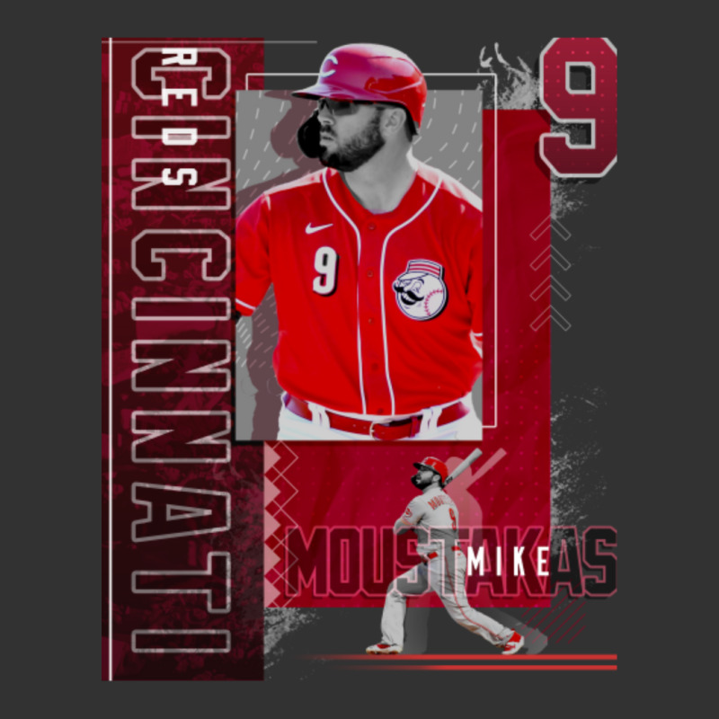 Mike Moustakas  Baseball Paper Poster Reds 2 Baby Bodysuit | Artistshot