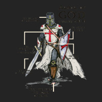 Templar Shield Cross Medieval Warrior Sword Knights Templar Armor Of G 3/4 Sleeve Shirt | Artistshot