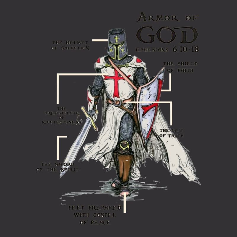 Templar Shield Cross Medieval Warrior Sword Knights Templar Armor Of G Vintage Hoodie And Short Set | Artistshot