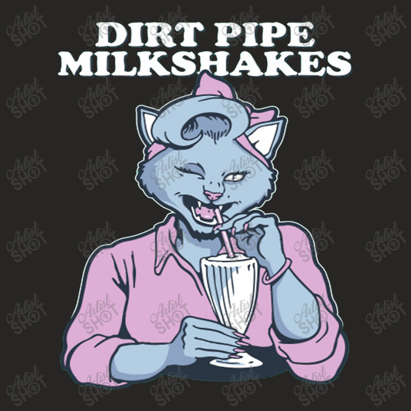 How Did This Get Made T Shirtdirt Pipe Milkshakes T Shirt By Howdidthi Ladies Fitted T-Shirt by Kippycube | Artistshot