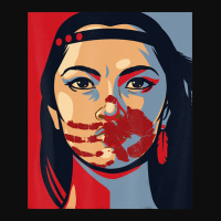 Mmiw Awareness Indigenous Woman Art Stolen Sisters Crop Top | Artistshot