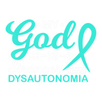 My God Is Stronger Than Dysautonomia Awareness Warrior Stainless Steel Water Bottle | Artistshot