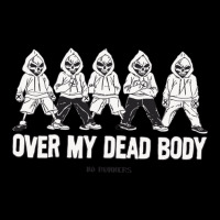 Over My Dead Body V-neck Tee | Artistshot