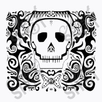 Skull Stencil T-shirt | Artistshot