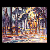 Piet Mondrian Woods Near Oele Legging | Artistshot