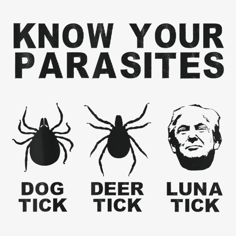 Deer Dog Luna Tick Know Your Parasites Gift T Shirt Ladies Fitted T-Shirt by cm-arts | Artistshot