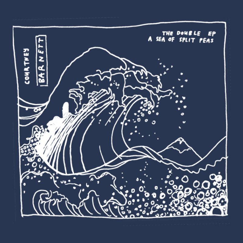 Man's Courtney Barnett The Double Ep A Sea Of Split Peas .png Men Denim Jacket | Artistshot