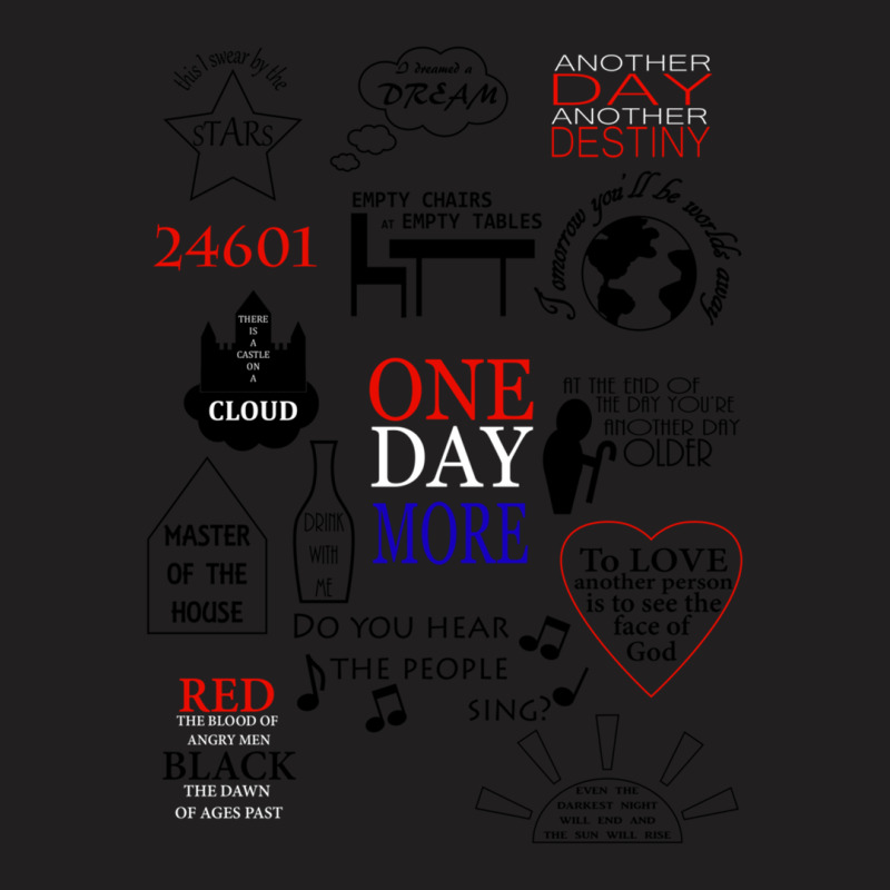 Les Miserables Quotes .png T-shirt | Artistshot