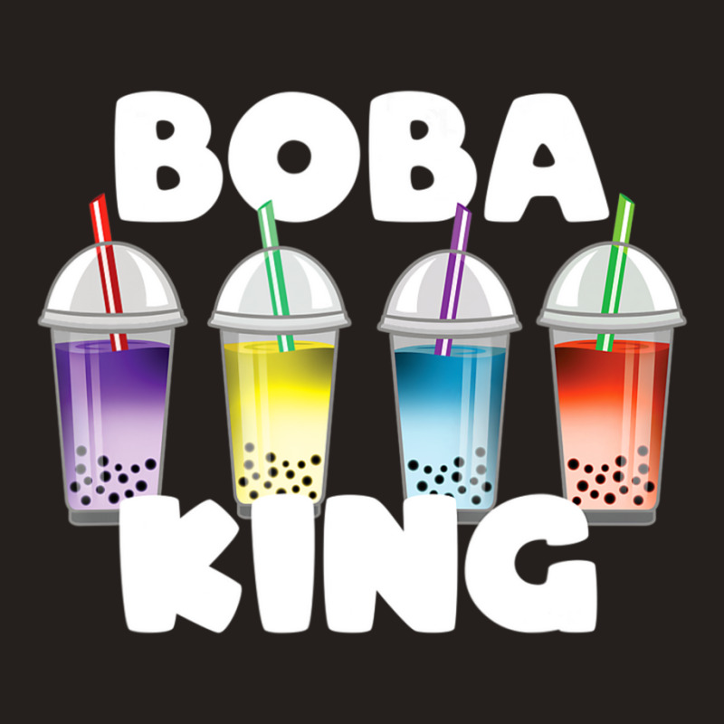 Boba King Tea Tapioca Boba Ball Drink Lover Tank Top by Coble Spellman | Artistshot