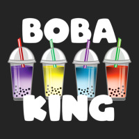 Boba King Tea Tapioca Boba Ball Drink Lover 3/4 Sleeve Shirt | Artistshot