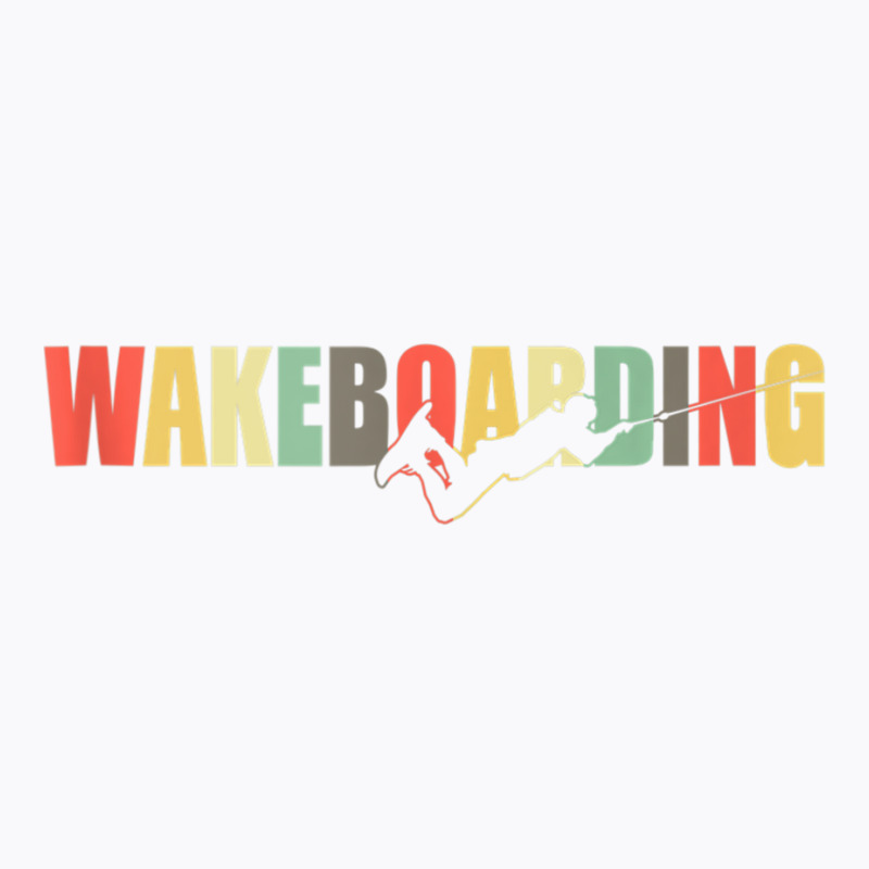 Retro Wakeboarder Wakeboard   Vintage Wakeboarding Tank Top T-shirt | Artistshot