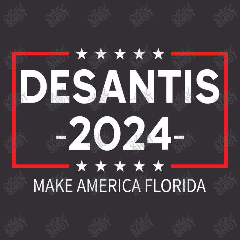 Desantis 2024 Make America Florida T Shirtdesantis 2024 Make America F Vintage Hoodie And Short Set | Artistshot