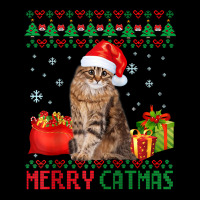 Merry Catmas Cat Ugly Christmas Siberian Cat Mom Dad Raglan Baseball T Adjustable Cap | Artistshot