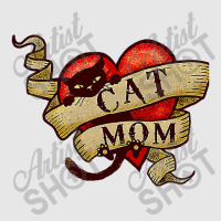 Cat Mom In Retro Heart Tattoo Style Hoodie & Jogger Set | Artistshot