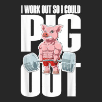 I Work Out So I Could Pig Out For A Animal Lover Pig Lover T Women's Pajamas Set | Artistshot