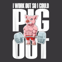 I Work Out So I Could Pig Out For A Animal Lover Pig Lover T Ladies Curvy T-shirt | Artistshot