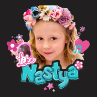 Like Nastya .png T-shirt | Artistshot