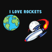 I Love Rockets (by 6 Year Old Aidan) Crop Top | Artistshot