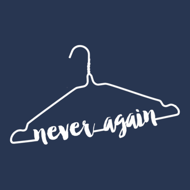 Never Again Hanger Feminist Pro Choice Abortion Rights Ladies Denim Jacket by cm-arts | Artistshot