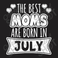 The Best Moms Are Born In July Jigsaw T-shirt | Artistshot