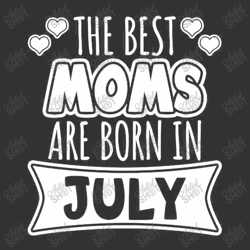 The Best Moms Are Born In July Jigsaw Vintage Short | Artistshot