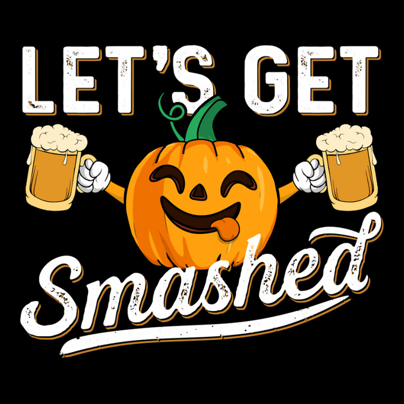 Drinking Pumpkin Lets Get Smashed Beer Lover Halloween Funny Long Slee Men's 3/4 Sleeve Pajama Set by cipaehuwogi1 | Artistshot