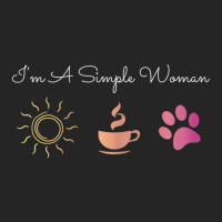 Womens I'm A Simple Woman Sunshine Coffee Paw Dog Cute Unisex Hoodie | Artistshot