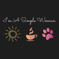 Womens I'm A Simple Woman Sunshine Coffee Paw Dog Cute Classic T-shirt | Artistshot