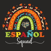 Espanol Squad Bilingual Spanish Teacher Back To School 2022 T Shirt Ladies Fitted T-shirt | Artistshot