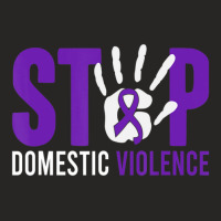 Stop Domestic Violence Awareness Domestic Violence Survivor Ladies Fitted T-shirt | Artistshot