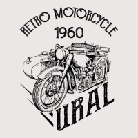 Womens Retro Motorcyle 1960 Ural Vintage Sidecar Motorbike V Neck T Sh Pocket T-shirt | Artistshot