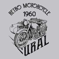 Womens Retro Motorcyle 1960 Ural Vintage Sidecar Motorbike V Neck T Sh Baby Bodysuit | Artistshot