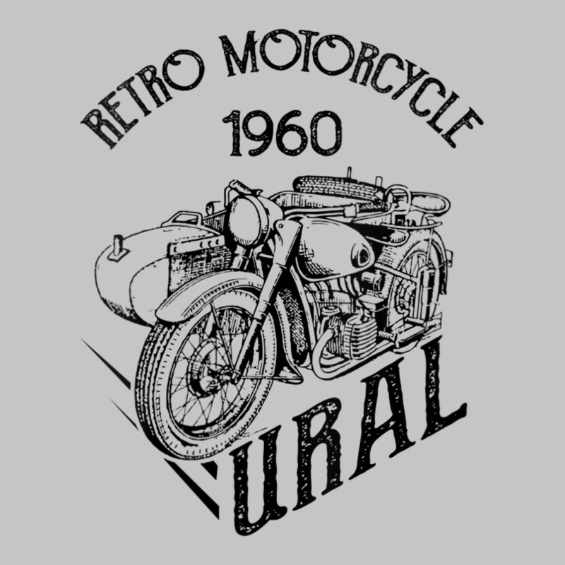 Womens Retro Motorcyle 1960 Ural Vintage Sidecar Motorbike V Neck T Sh Baby Bodysuit by vacheu | Artistshot