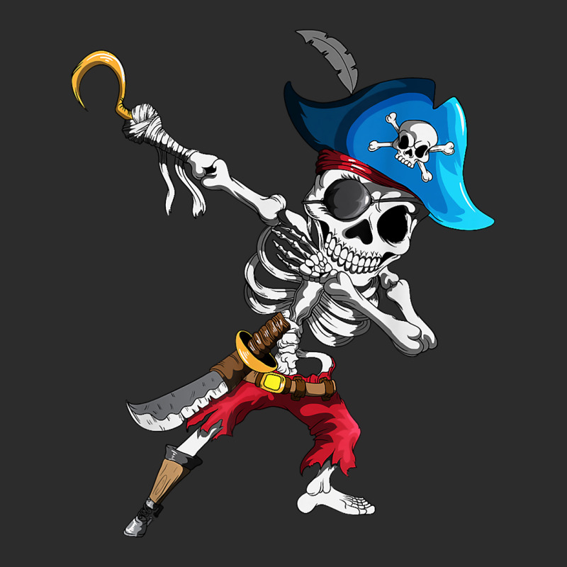 Dabbing Pirates Skeleton Eye Flap Pirate Ship Halloween T Shirt Exclusive T-shirt | Artistshot