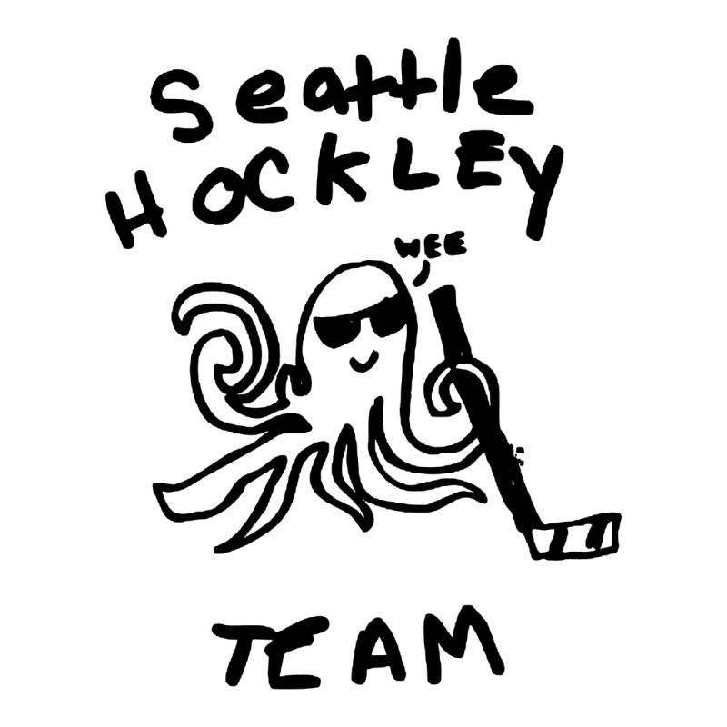 Seattle Hockley Team Zipper Hoodie by saterseim | Artistshot