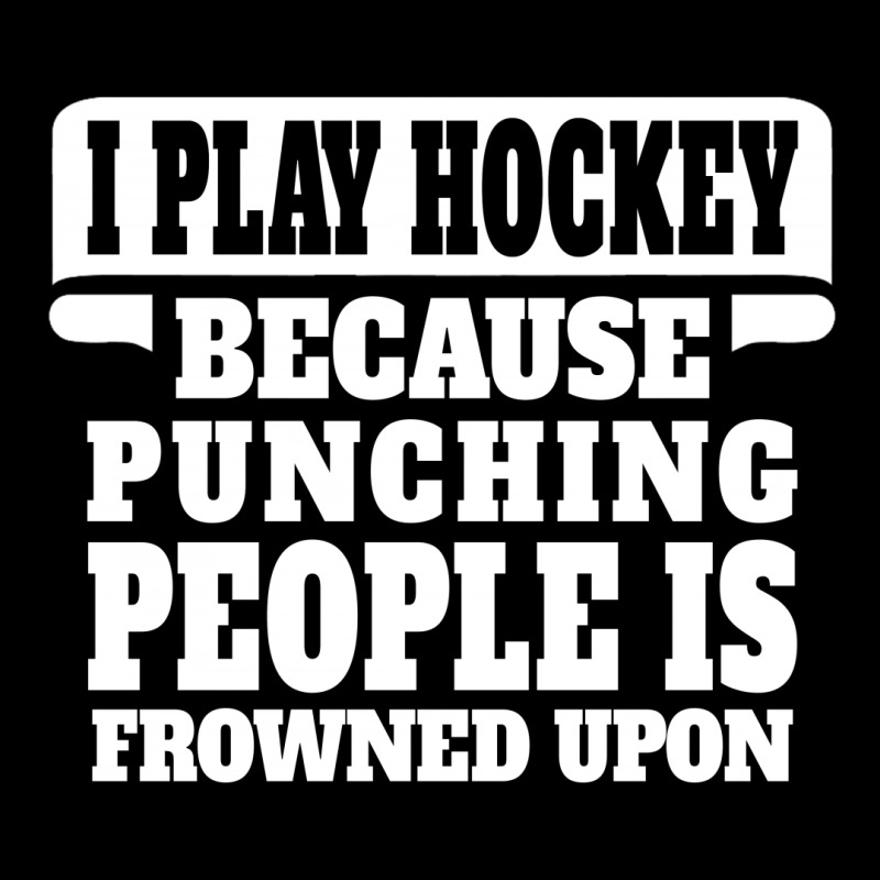 I Play Guitar Hockey Punching People Is Frowned Upon Cropped Sweater by tshiart | Artistshot