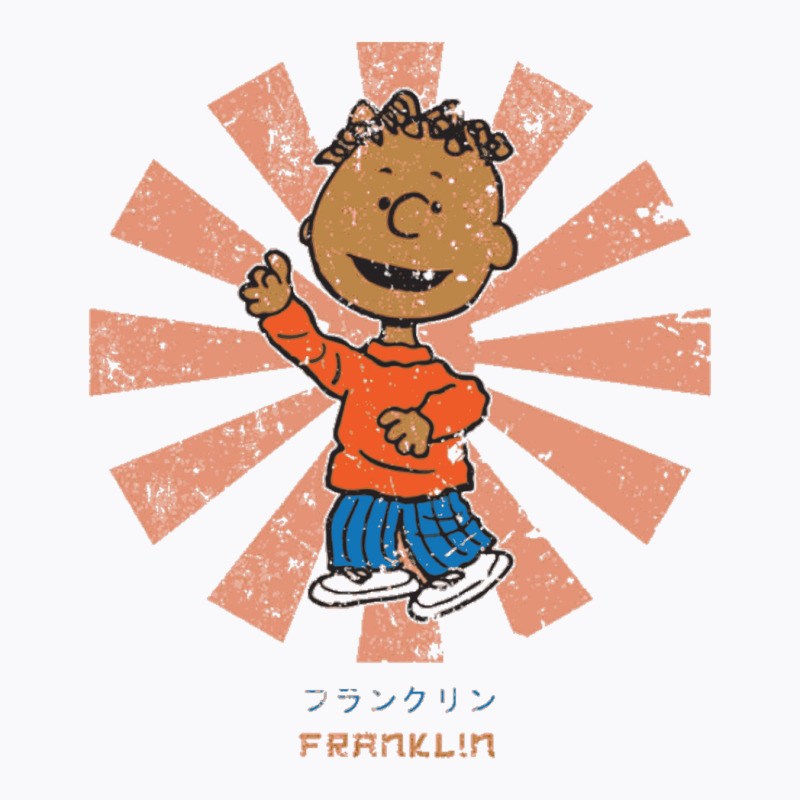 Franklin Retro Japanese Peanuts T-shirt | Artistshot