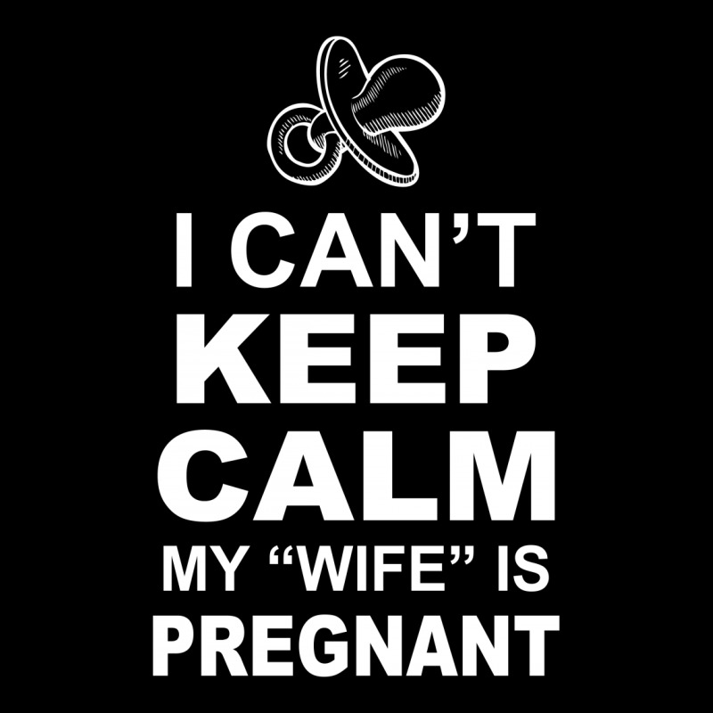 I Cant Keep Calm My Wife Is Pregnant Cropped Sweater | Artistshot