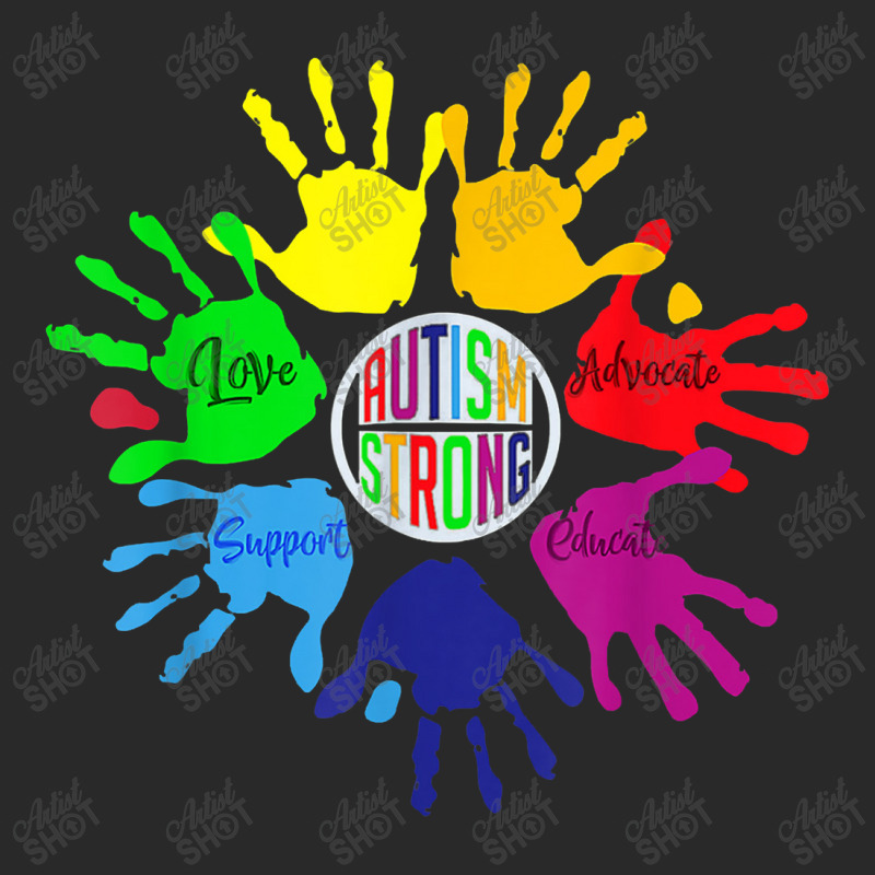 Awareness Sign Language Hand Puzzle Support Toddler T-shirt by nandhinidi | Artistshot