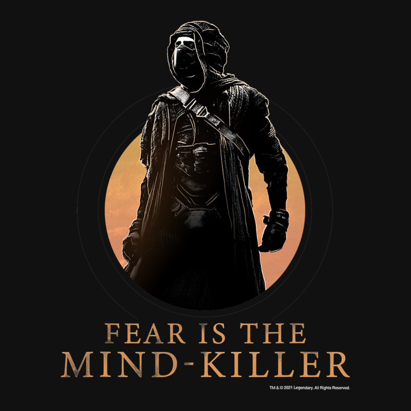 Dune (2021) Fear Is The Mind Killer Paul Stillsuit T Shirt Portrait ...