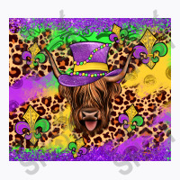 Highland Cow Mardi Gras Tumbler T-shirt | Artistshot