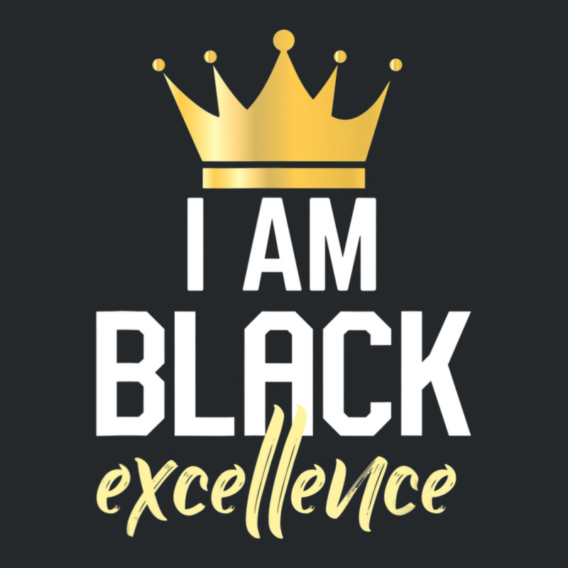 I Am Black Excellence Crewneck Sweatshirt by laughingtuy | Artistshot